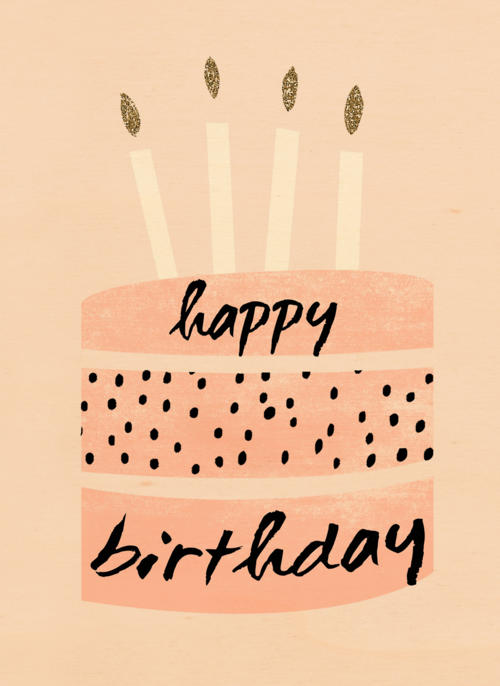 taart met happy birthday