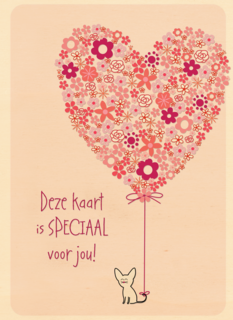 ballon deze kaart is speciaal voor jou