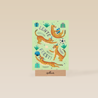 Lentefeest luipaard ballen