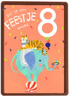 Dat is een feestje waard verjaardagskaart