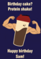 Verjaardag Jongen Protein Shake