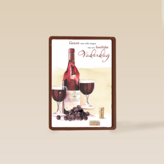 rode wijn geniet met volle teugen