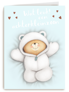 Forever Friends geboortefelicitatie zoon