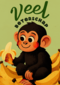 Beterschap Aap Met Bananen