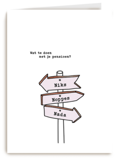 Pensioen wat ga je doen