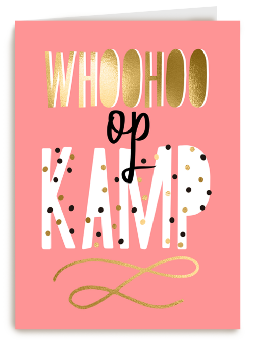 op kamp kaart woohoo op kamp