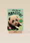 verjaardag kaart pandabeer