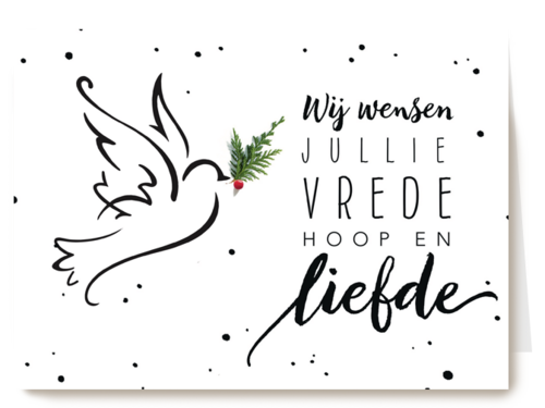 vredesduif kerst