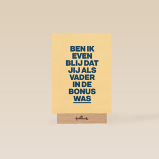 Vaders in de bonus AndC