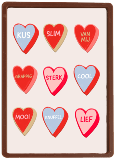 Omschrijf je lover in hartjes