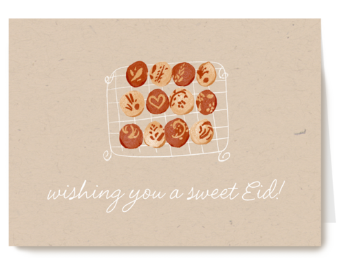 eid mubarak kaart wishing you a sweet eid