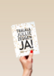 huwelijks kaart tralala jullie zeggen ja met confetti