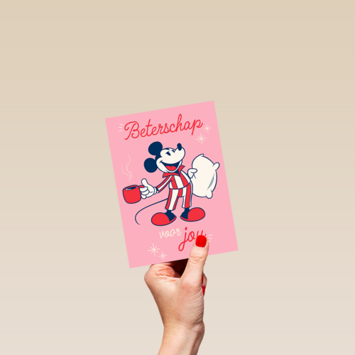 Mickey Mouse Beterschap voor jou