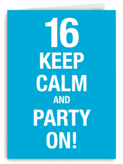 16 keep calm and party n