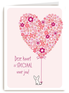 ballon deze kaart is speciaal voor jou