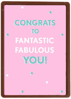 Gefeliciteerdkaart Congrats to fantastic fabulous you