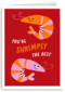 Compliment kaart you are shrimply the best
