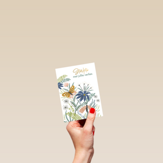 Condoleance sterkte vlinder bloemen libelle