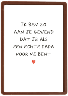 ik ben zo aan je gewend