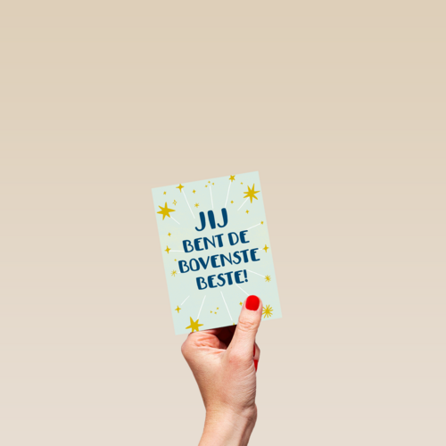 compliment jij bent de bovenste beste
