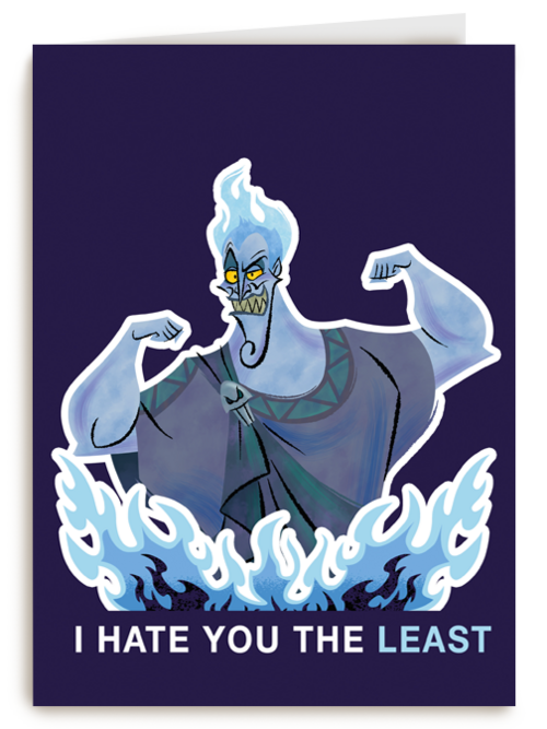 Disney Liefdeskaart Hades Hercules