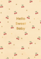 Geboortefelicitatie hello sweet baby