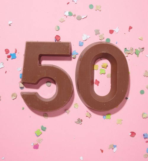 50 Chocolade Leeftijd
