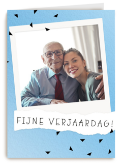 fotokaart verjaardag vader fijne verjaardag