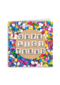 confetti cirkel gefeliciteerd
