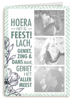 lach geniet zing dans