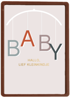 Geboortefelicitatie hallo lief kleinkindje