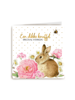 Kaart flowers by Marjolein Bastin Een dikke knuffel