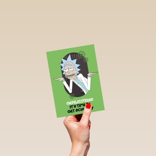 Rick Morty Time To Get Schwifty