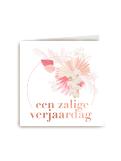 verjaardag kaart een zalige verjaardag
