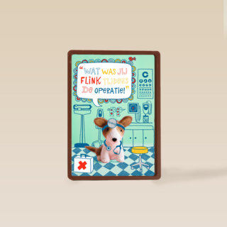 hond tijdens operatie