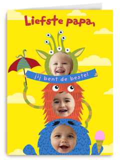 Vaderdag fotokaart liefste papa