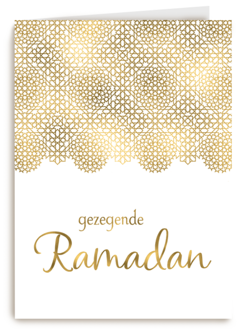 eid mubarak kaart gezegende ramadan