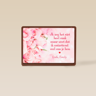 Weet dat ik ontzettend van jou hou