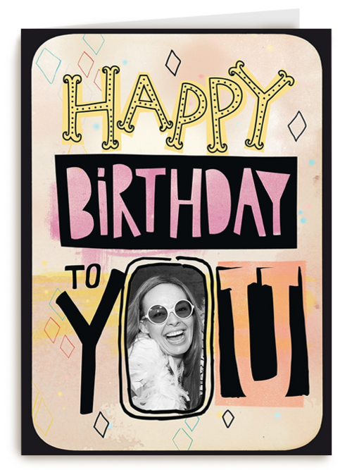 happy birthday met foto in de o