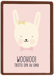 woohoo trotse opa en oma kleindochter