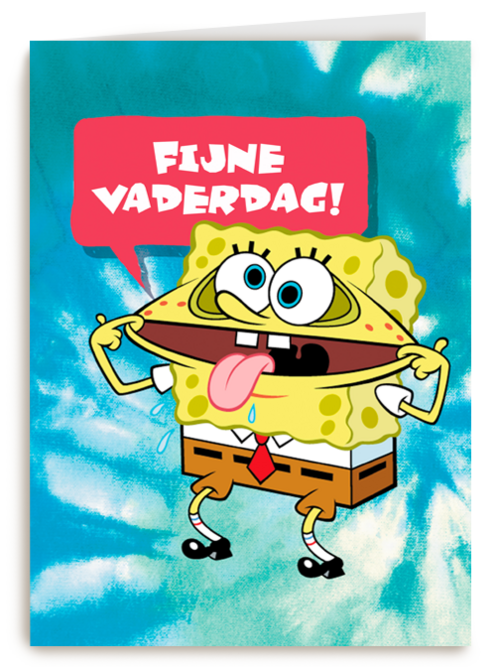Spongebob Fijne Vaderdag