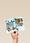 aloha in zomers blauw