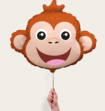 Ballon Aapje Bruin