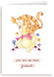 vriendschap kaart winnie de poeh tijgertje you are my best friend