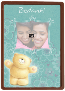 fotokaart forever friends bedankt bedankt