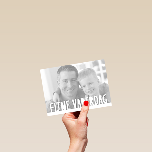 fotokaart fijne vaderdag
