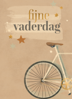 Vaderdag fijne vaderdag fiets