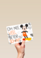Beterschap kaart Mickey Mouse