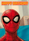 Spiderman verjaardagskaart Happy Birthday