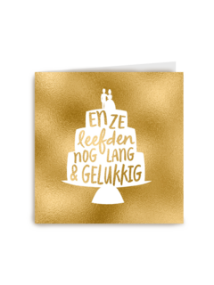 taart en ze leefden nog lang en gelukkig